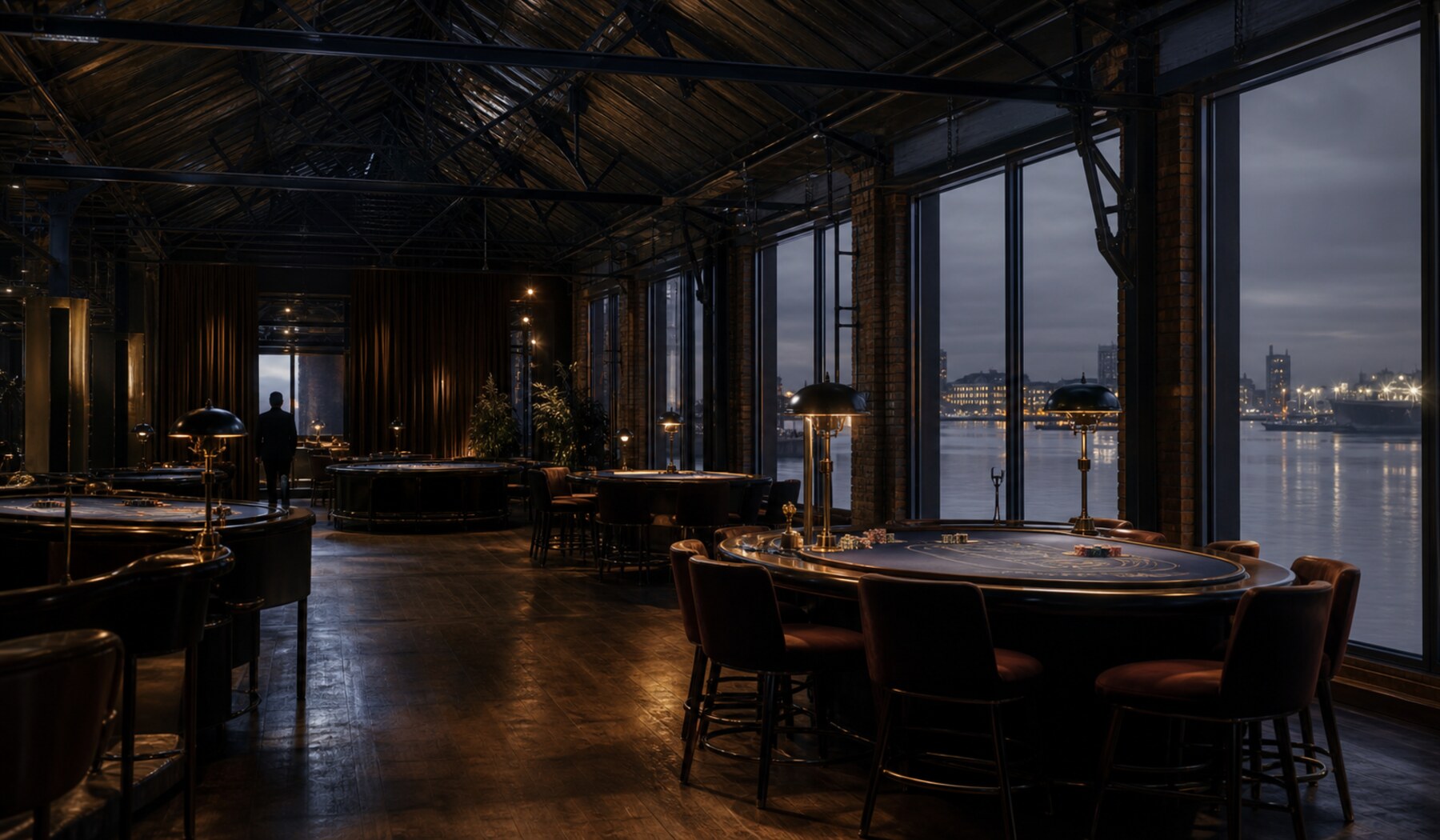 The Casino floor settling during the Last Watch